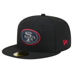 San Francisco 49ers New Era Color Pop 59FIFTY Fitted Hat - Black - NFL