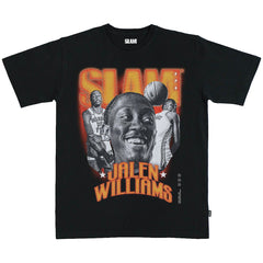 Jalen Williams Oklahoma City Thunder SLAM Unisex Slam Remix Heavyweight T-Shirt Black