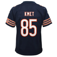 Cole Kmet Chicago Bears Youth Team Game Jersey - Navy - Nike