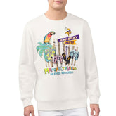 Minnesota Vikings Margaritaville Gameday Party Fleece Sweatshirt - Cream - NFL