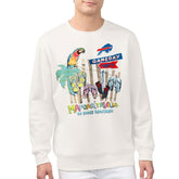 Buffalo Bills Margaritaville Gameday Party Fleece Sweatshirt - Cream - NFL
