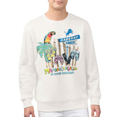 Detroit Lions Margaritaville Gameday Party Fleece Sweatshirt - Cream - NFL