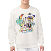 Baltimore Ravens Margaritaville Gameday Party Fleece Sweatshirt - Cream - NFL