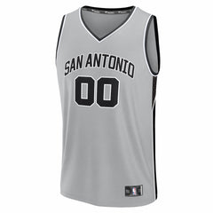 Fanatics San Antonio Spurs Youth Fastbreak Custom Jersey Statement Edition Silver