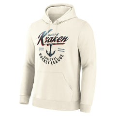 Seattle Kraken Fanatics Legacy Hoodie - Cream | Fanatics on sale
