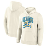 St. Louis Blues Fanatics Legacy Hoodie - Cream | Fanatics near me