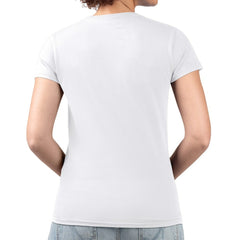 Detroit Pistons G-III 4Her by Carl Banks Women's Super-Slim-Fit Metallic Drop Lightweight V-Neck T-Shirt White