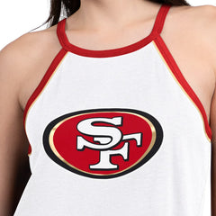San Francisco 49ers G-III 4Her by Carl Banks Women's Redemption Win Slub Tank Top - White - NFL