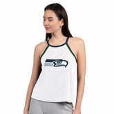 Seattle Seahawks G-III 4Her by Carl Banks Women's Redemption Win Slub Tank Top - White - NFL