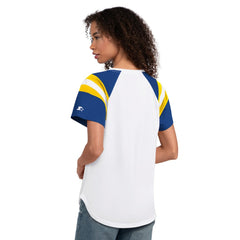 Los Angeles Rams Starter Women's Game On Notch Neck T-Shirt - White - NFL