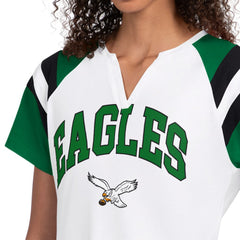 Philadelphia Eagles Starter Women's Game On Notch Neck T-Shirt - White - NFL