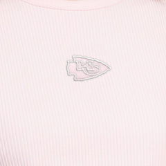 Kansas City Chiefs Starter Women's Travel Pastels Cropped Tank - Pastel Pink - NFL