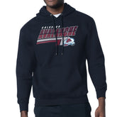 Colorado Avalanche Starter Logo Push Fleece Hoodie - Navy | NHL discount