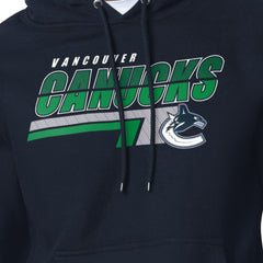 Vancouver Canucks Starter Logo Push Fleece Hoodie - Blue | NHL online
