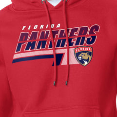 Florida Panthers Starter Logo Push Fleece Hoodie - Red | NHL on sale