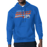 Edmonton Oilers Starter Logo Push Fleece Hoodie - Royal | NHL discount
