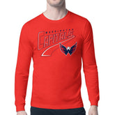 Washington Capitals Starter Modern Tailsweep Long Sleeve T-Shirt - Red | NHL sale