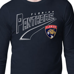 Florida Panthers Starter Modern Tailsweep Long Sleeve T-Shirt - Navy | NHL discount