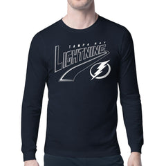 Tampa Bay Lightning Starter Modern Tailsweep Long Sleeve T-Shirt - Blue | NHL on sale