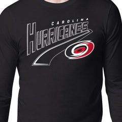 Carolina Hurricanes Starter Modern Tailsweep Long Sleeve T-Shirt - Black | NHL near me