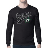 Dallas Stars Starter Modern Tailsweep Long Sleeve T-Shirt - Black | NHL online