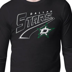 Dallas Stars Starter Modern Tailsweep Long Sleeve T-Shirt - Black | NHL online
