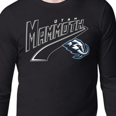Utah Mammoth Starter Modern Tailsweep Long Sleeve T-Shirt - Black | NHL near me