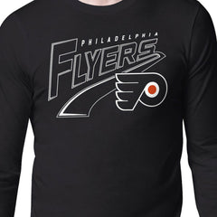 Philadelphia Flyers Starter Modern Tailsweep Long Sleeve T-Shirt - Black | NHL near me