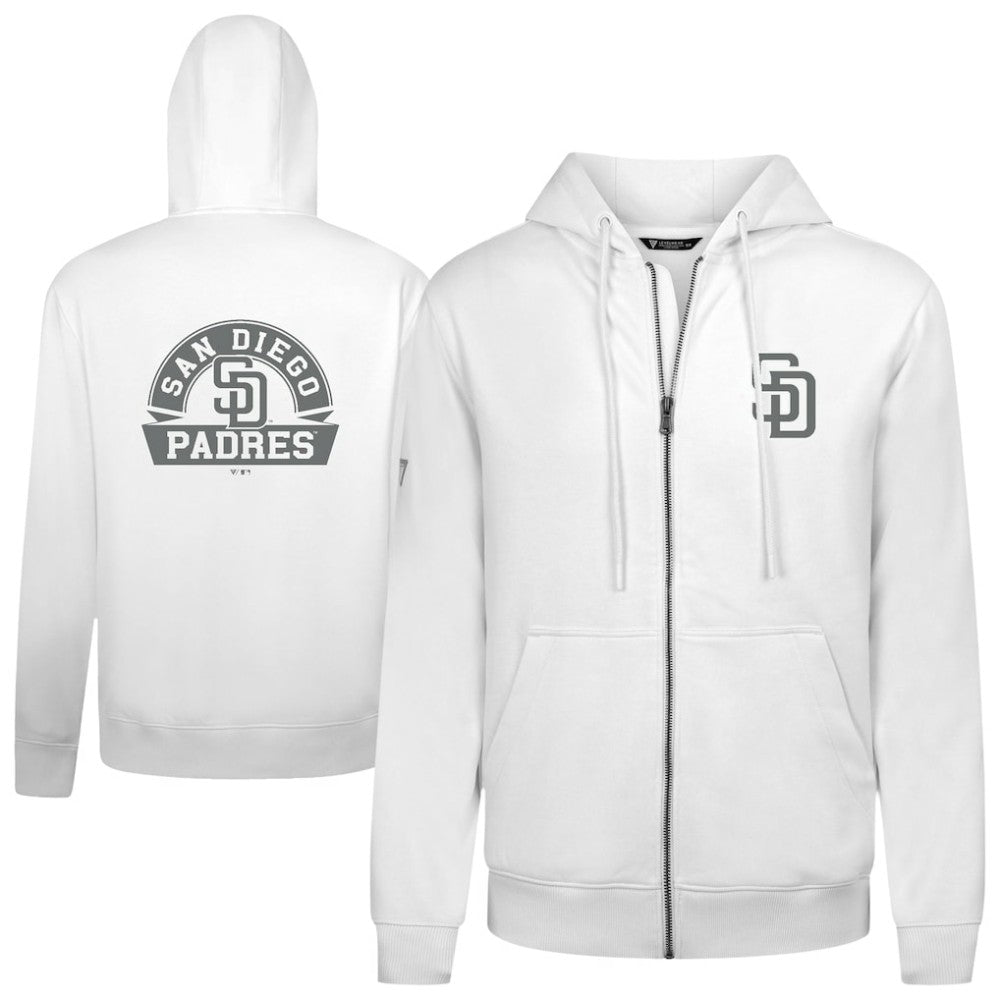 San Diego Padres Levelwear Podium Banner Arch Full-Zip Hoodie for sale