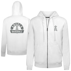Los Angeles Angels Levelwear Podium Banner Arch Full-Zip Hoodie Near Me