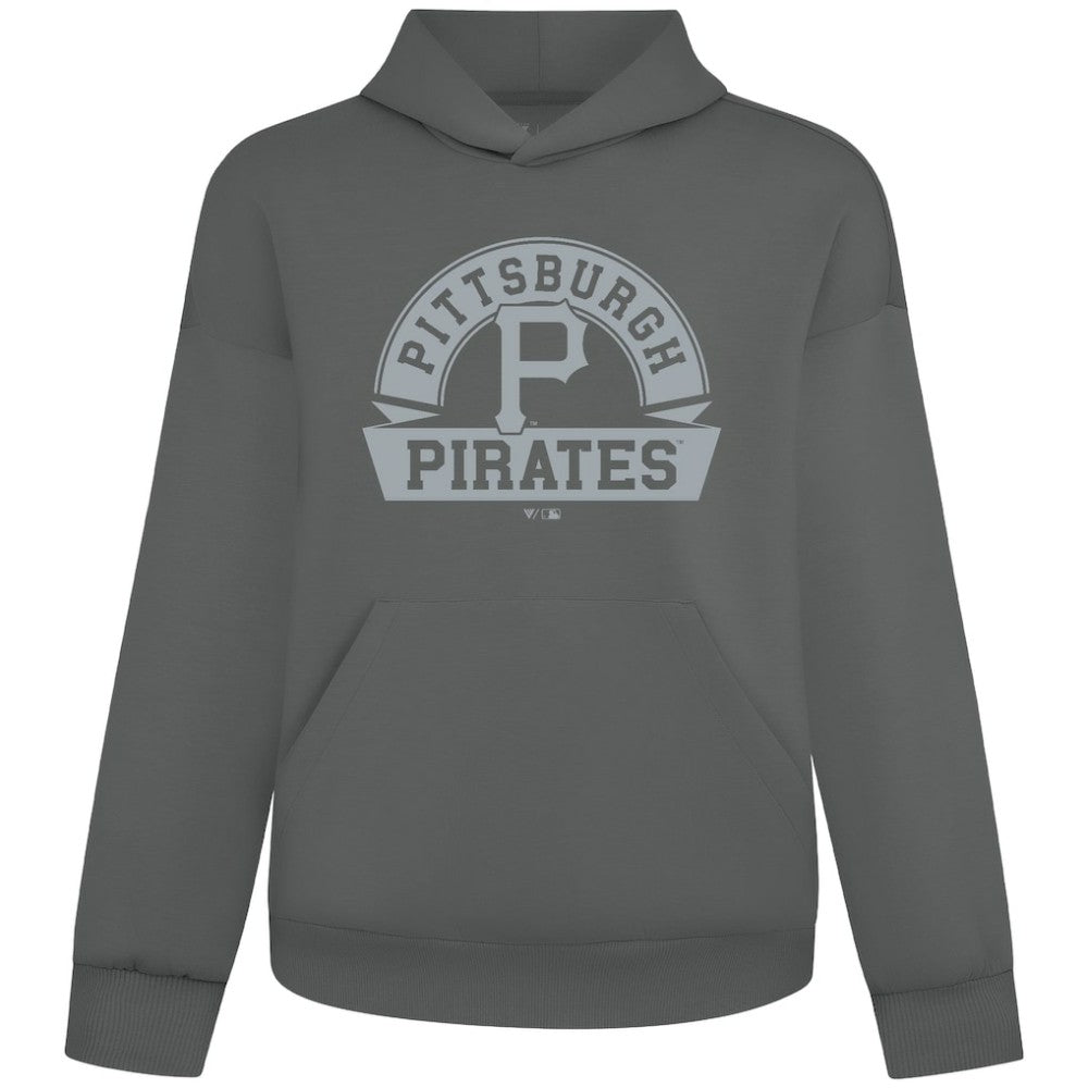 Pittsburgh Pirates Levelwear Luxe Signature Banner Arch Tri-Blend Hoodie Discount