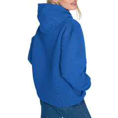 New York Rangers Starter Women's Fireworks Fleece Hoodie - Blue | NHL Lifestyle