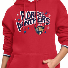Florida Panthers Starter Women's Fireworks Fleece Hoodie - Red | NHL near me