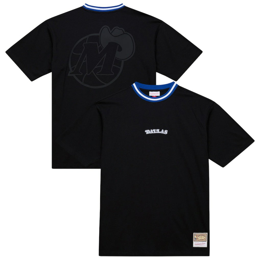 Mitchell & Ness Dallas Mavericks Hardwood Classics Nights Playmaker T-Shirt Black