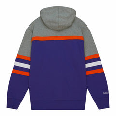 Mitchell & Ness Phoenix Suns Head Coach Hoodie Purple/Gray