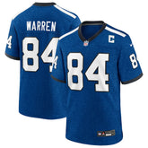 Tyler Warren Indianapolis Colts Alternate 2 Indiana Nights Game Jersey - Heather Royal - Nike
