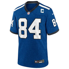 Tyler Warren Indianapolis Colts Alternate 2 Indiana Nights Game Jersey - Heather Royal - Nike
