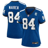 Tyler Warren Indianapolis Colts Women's Alternate 2 Indiana Nights Game Jersey - Heather Royal - Nike