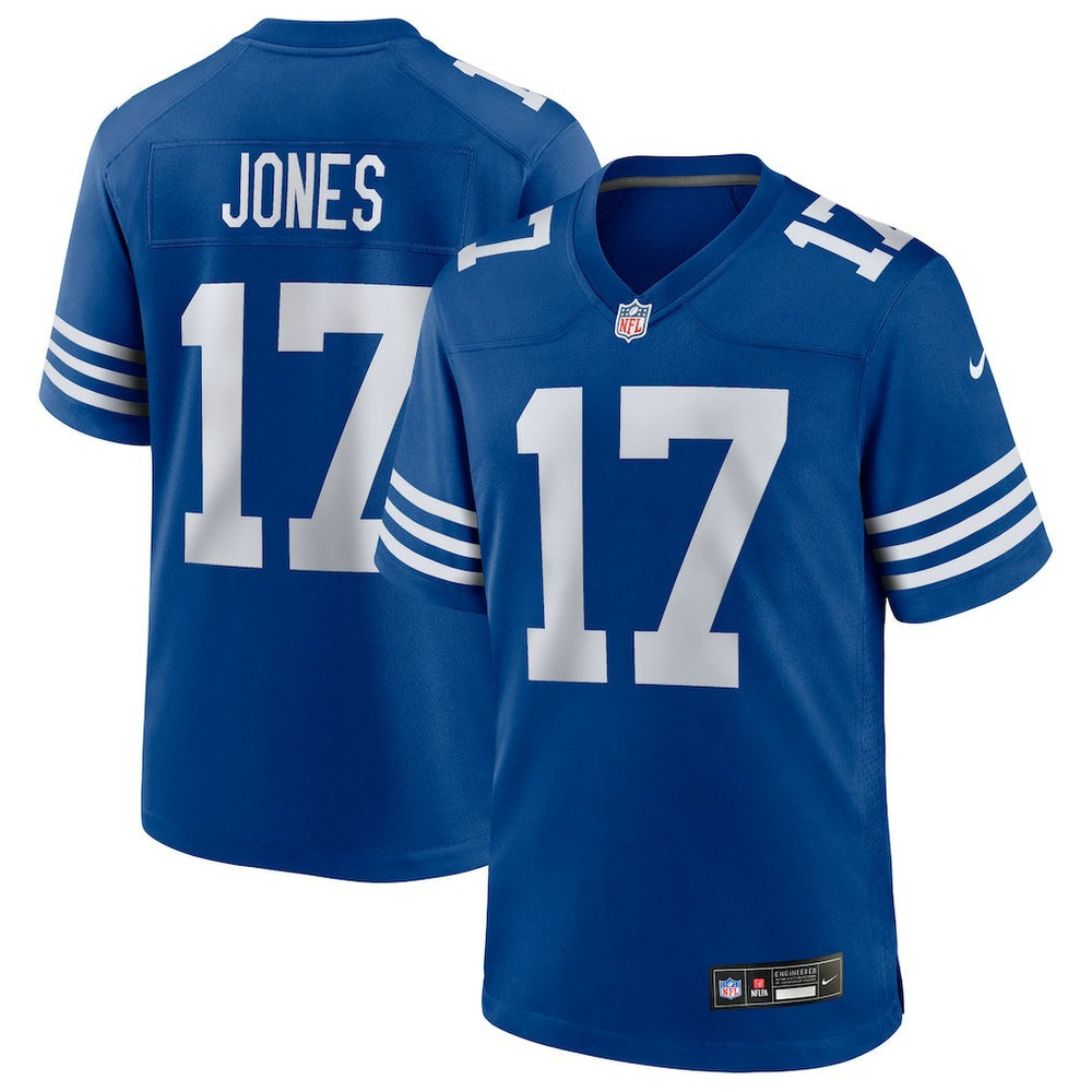 Daniel Jones Indianapolis Colts Alternate Game Jersey - Royal - Nike