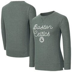 Boston Celtics Concepts Sport Women's Rigor Long Sleeve Jersey T-Shirt Hunter Green