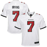 Bucky Irving Tampa Bay Buccaneers Youth White Game Jersey - White - Nike