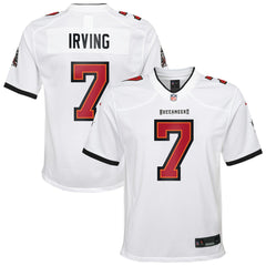 Bucky Irving Tampa Bay Buccaneers Youth White Game Jersey - White - Nike