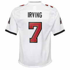 Bucky Irving Tampa Bay Buccaneers Youth White Game Jersey - White - Nike