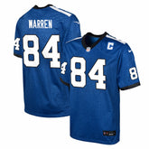 Tyler Warren Indianapolis Colts Youth Alternate 2 Game Jersey - Royal - Nike