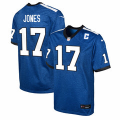 Daniel Jones Indianapolis Colts Youth Alternate 2 Game Jersey - Royal - Nike