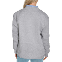 Washington Wizards Starter Women's Arch Stripe Fleece Crewneck Sweatshirt Gray