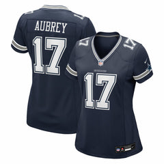Brandon Aubrey Dallas Cowboys Women's Team Game Jersey - Navy - Nike