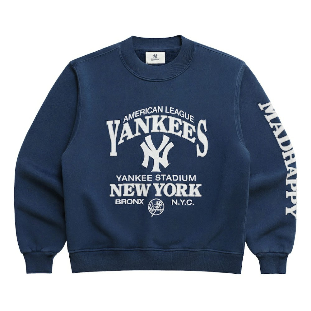 New York Yankees Madhappy Unisex High Rib Sweatshirt for sale
