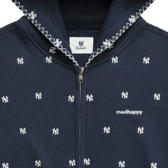 New York Yankees Madhappy Unisex All Over Fleece Full-Zip Hoodie Discount