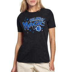 Orlando Magic Starter Women's Fireworks T-Shirt Black